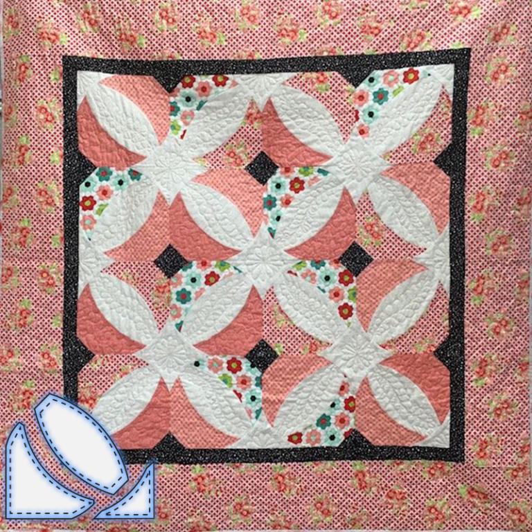 Victor’s Bouquet Quilt Template Set With Instructionsevainshe Pure